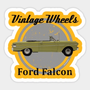 Vintage Wheels - Ford Falcon Sticker